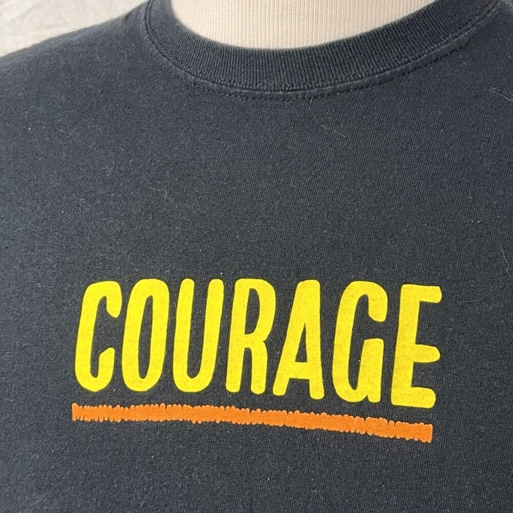 Chance the Rapper Be Encouraged Tour Shirt Courage Lion Graphic Black M - Picture 3 of 13
